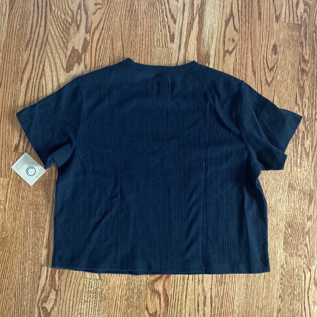 For Days Recycled Braided Knit Oversized Tee — image 7 of 7